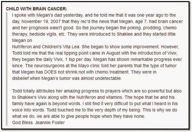 child with brain cancer